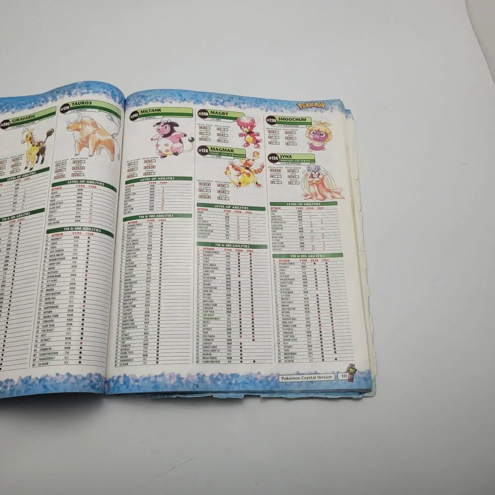 Pokemon Crystal Version Nintendo Power Official Player's Guide Strategy